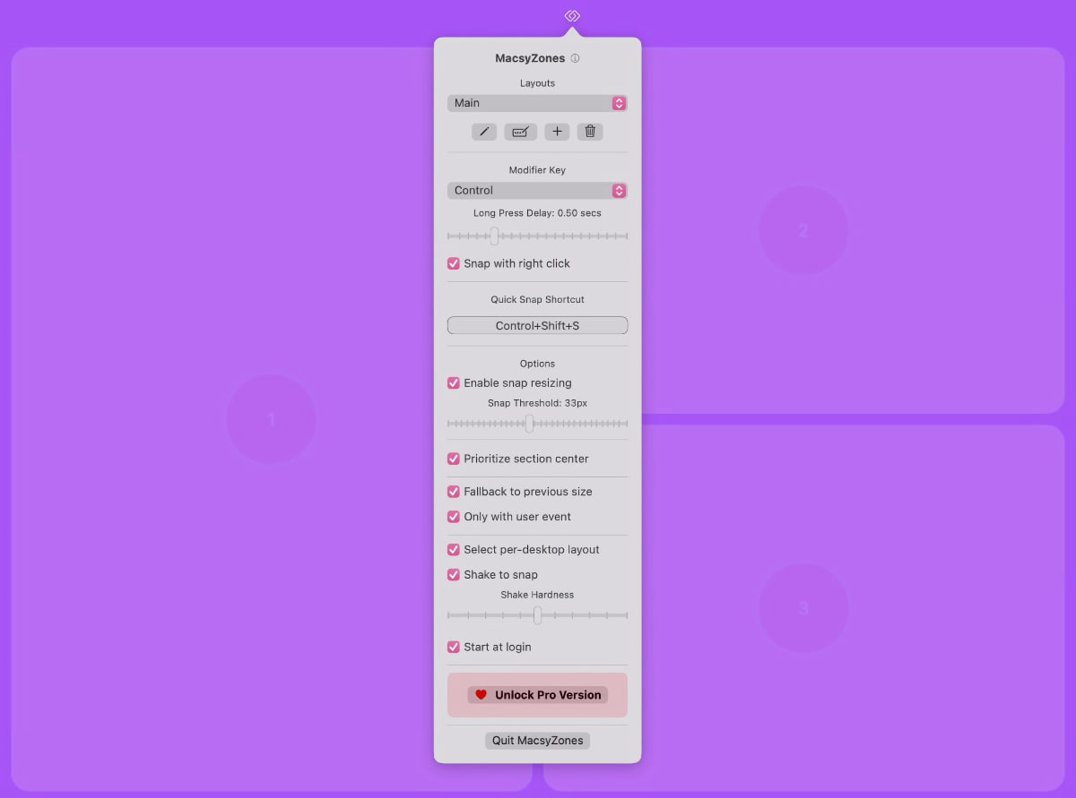 MacsyZones: Ein Open-Source-Fenster-Manager für macOS
