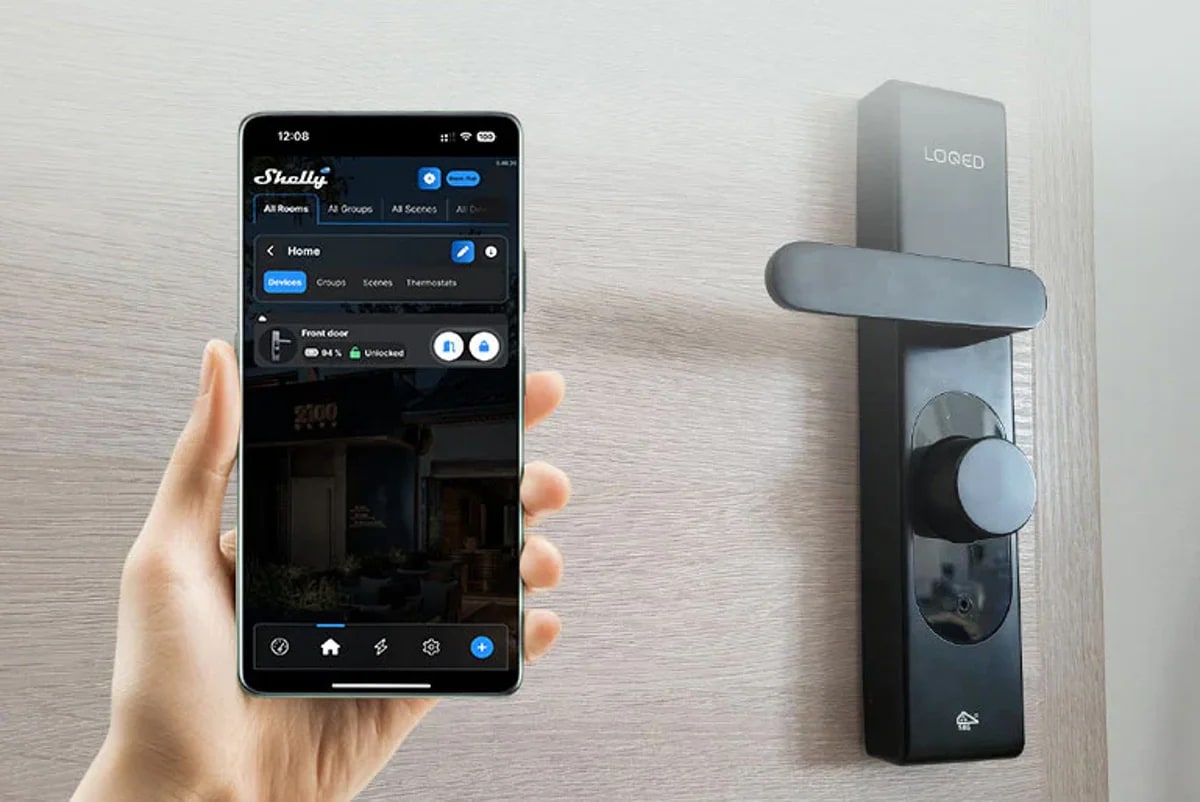 LOQED Touch Smart Lock: Smartes Türschloss im Shelly-Ökosystem