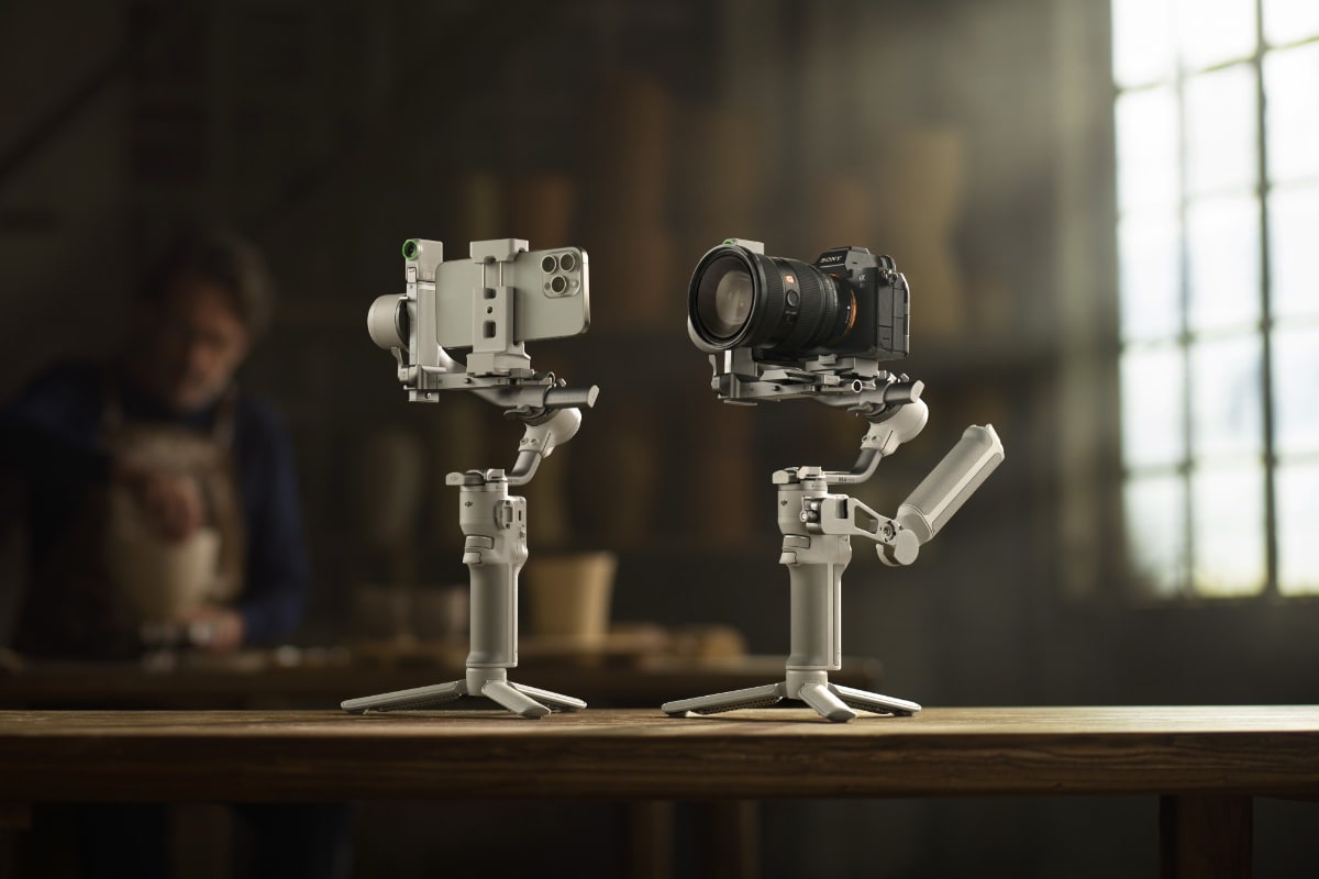 Kompakter Stabilisator für die mobile Videografie