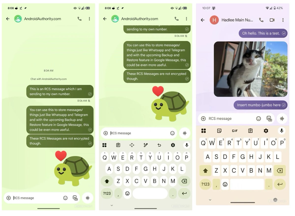 Google Messages als digitaler Notizblock: RCS macht’s möglich