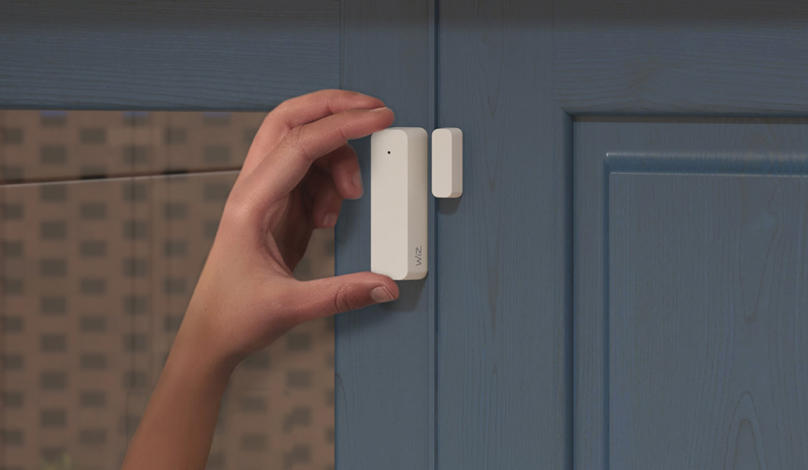 WiZ stellt neuen Kontaktsensor fürs Smart Home vor