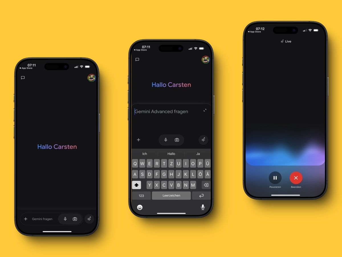 Update bringt neues Homescreen-Design und Auto-Keyboard
