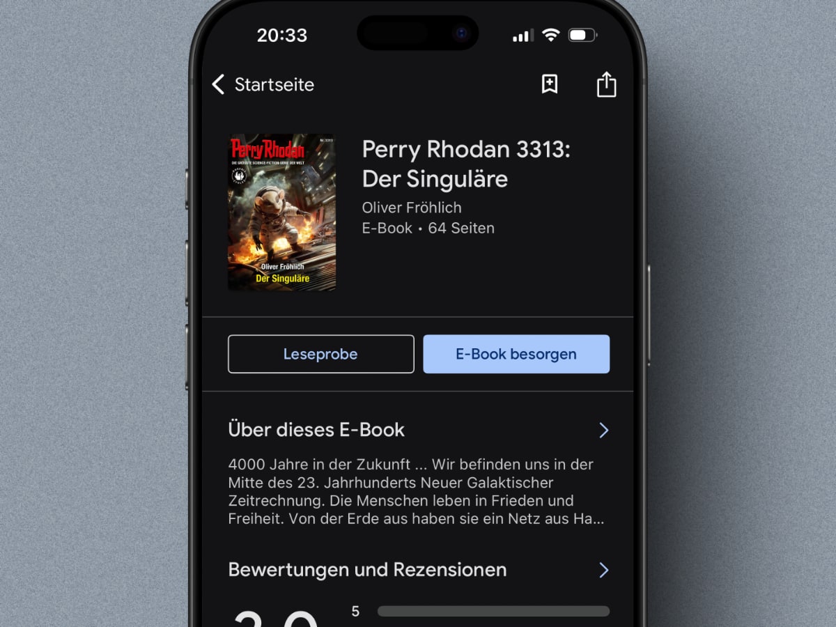 Neuer Kaufprozess in Google Play Books für iOS