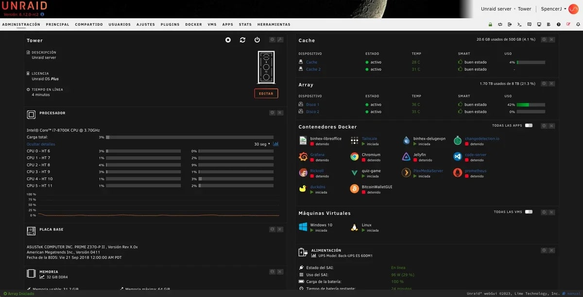 Unraid 7.0.1: Wichtige Sicherheitsupdates und Verbesserungen