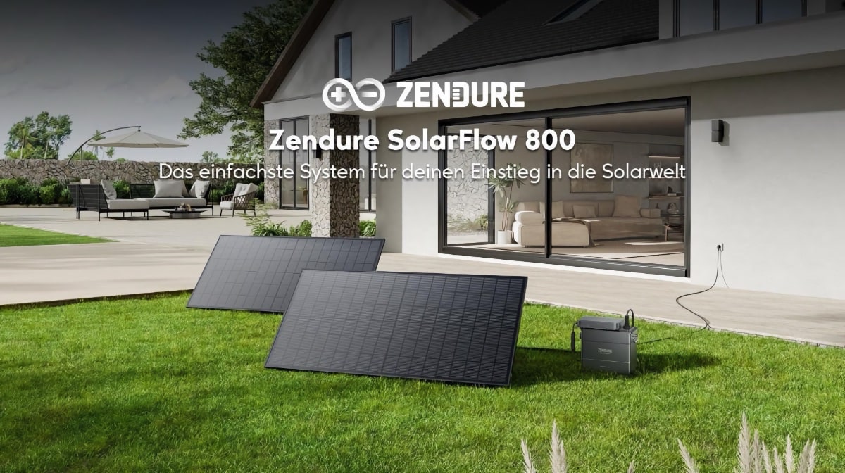 Zendure stellt neuen Mikrowechselrichter SolarFlow 800 vor – für noch mehr Energieeffizienz